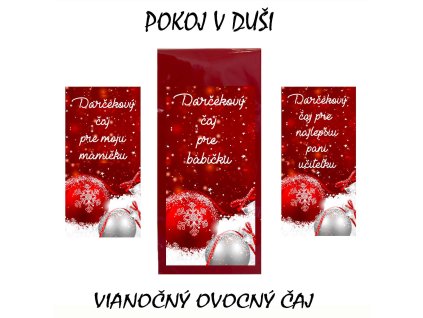 darcekovy caj ovocny Vianocny