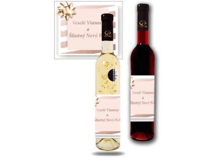 vianocne vino so zlatom hneda
