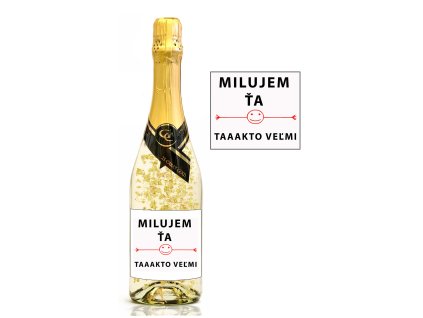 sampanske darcekove vino