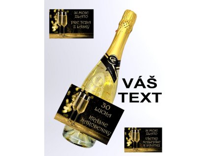 sampanske vas text narodeniny