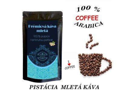 mleta kava pistacia