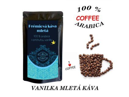 mleta kava vanilka