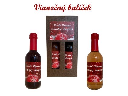 Vianocny balicek ovocnych vin