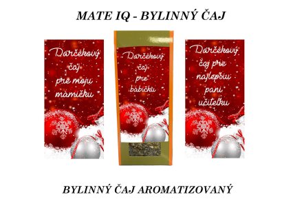 mate IQ vianocny caj