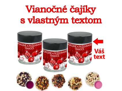 vianočné čajíky