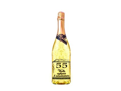 vyr 557Zlate sampanske 55 rokov priehladna etiketa