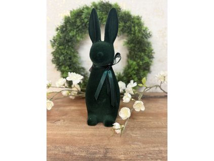Veľkonočný zajac - smaragdovo zelený