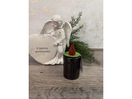 Led náhrobná sviečka  - SOLAR