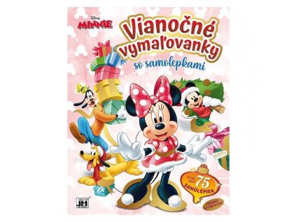 vianocne vymalovanky a samolepky minnie