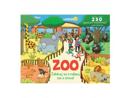 samolepkovy album zoo