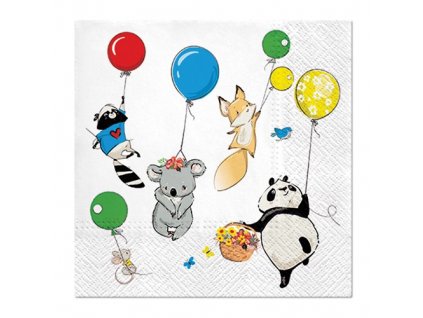 obrusky paw l 33x33cm animals party