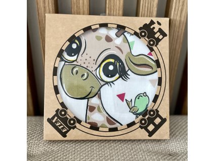 SADA BAVLNENÝCH VRECKOVIEK ŽIRAFKA