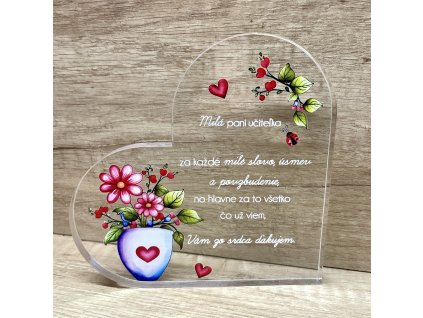 SRDCE PRE PANI UČITEĽKU