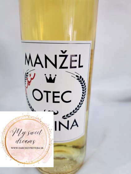 Víno Manžel otec hrdina