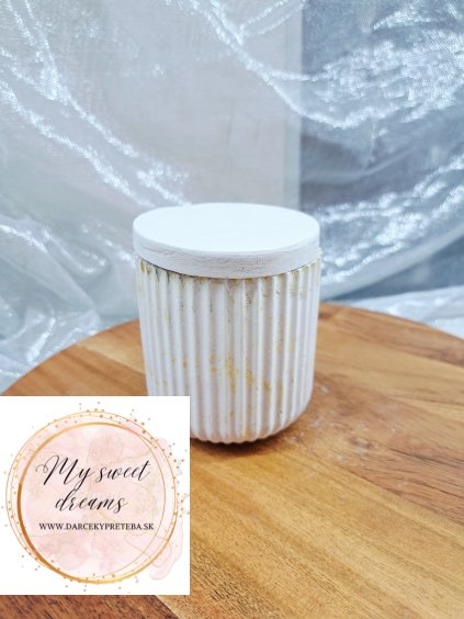 Pohár vlny  s vrchnákom