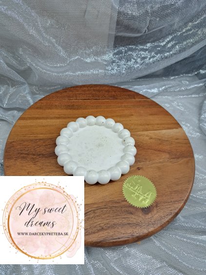 Podnos okrúhly bublinky