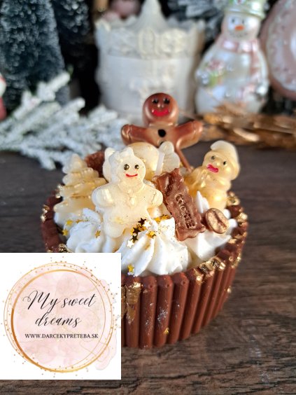 Vianočná sójová sviečka