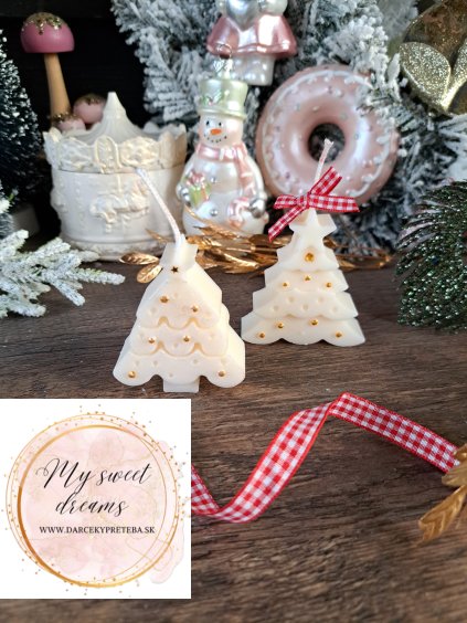 Sójová sviečka stromček malý