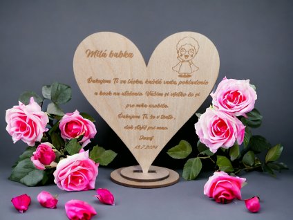 Poďakovanie starým rodičom/ babke/dedkovi