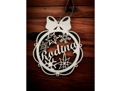 Vianočná ozdoba vzor 1