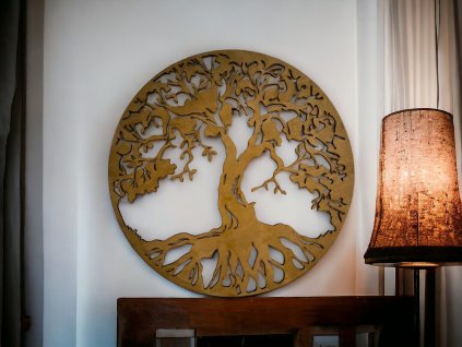 Drevený nástenný strom života vzor 1
