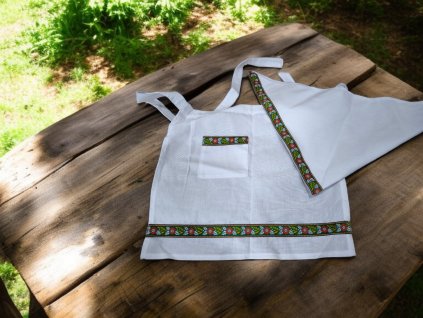 Šatka a zástera vzor 5