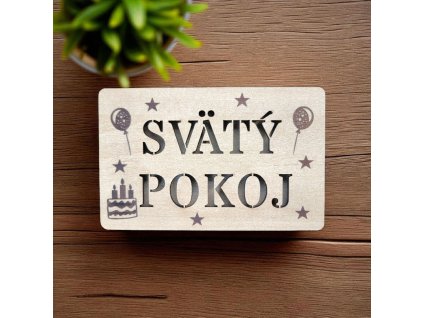 Krabička svätý pokoj