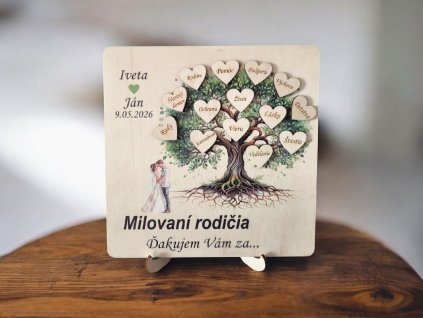 Poďakovanie tabuľa zelené 1