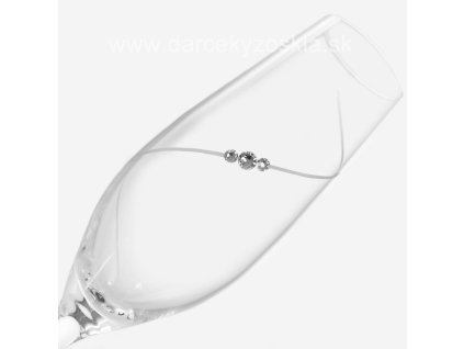 Svadobné poháre Line (2ks)