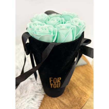 Darček pre ženy - Flowerbox For You black