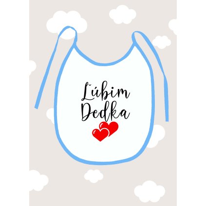 podbradnik ľúbim dedka chlapec