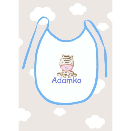 podbradnik zebra meno chlapec