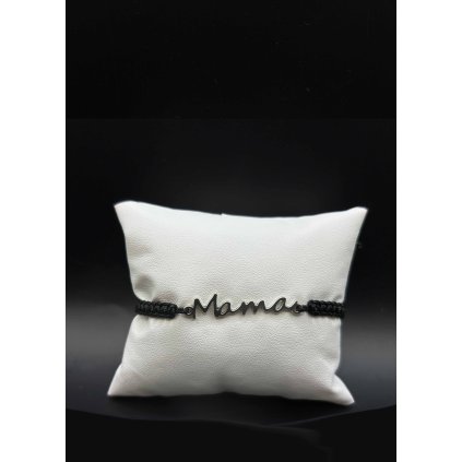 pleteny naramok mama cierny