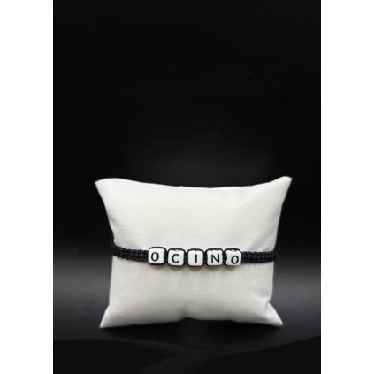 pleteny naramok ocino cierny