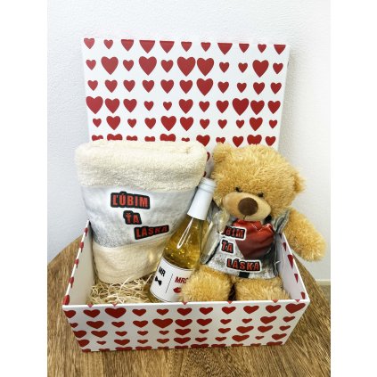 darcekovy box lubim ta laska