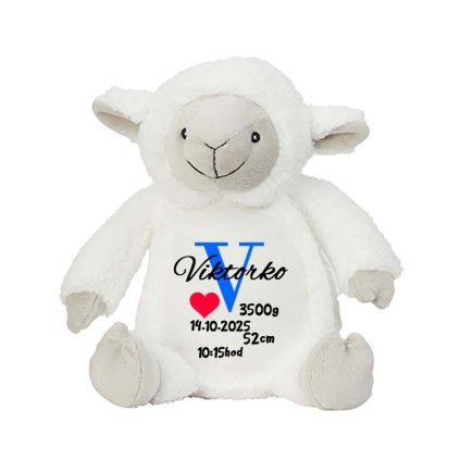 plysovy barancek s menom norko