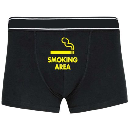 vtipné boxerky smoking area