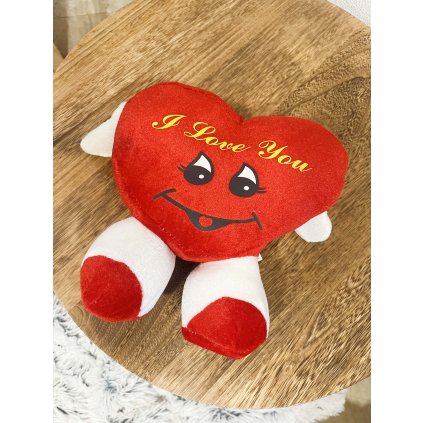 plysove srdciecko i love you 2