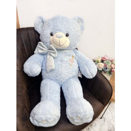 plysovy macko modry 70cm 2