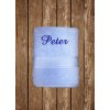Vyšívaná osuška s menom Peter