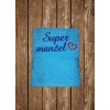 Vyšívaná osuška s nápisom Super manžel