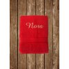 Vyšívaná osuška s menom Nora