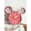 flower box mickey mouse pink