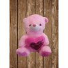 Plyšový macko I love you Pink 44 cm