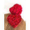 flower box srdce plysove red 1