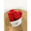 flower box with love white-red