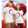 Tričká pre páry Srdce