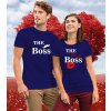 Tričká pre páry The Boss & The real boss