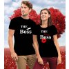 Tričká pre páry The Boss & The real boss