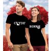 Tričká pre páry Bonnie & Clyde